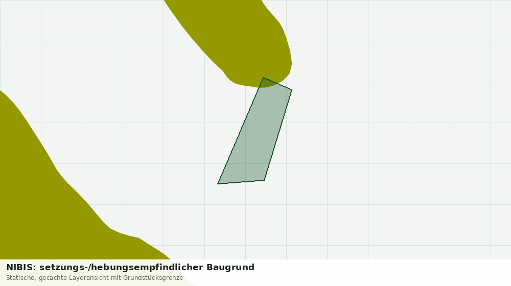 Statische Kartenansicht: NIBIS: setzungs-/hebungsempfindlicher Baugrund