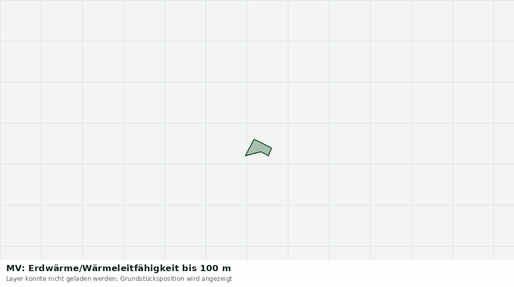 Statische Kartenansicht: MV: Erdwärme/Wärmeleitfähigkeit bis 100 m