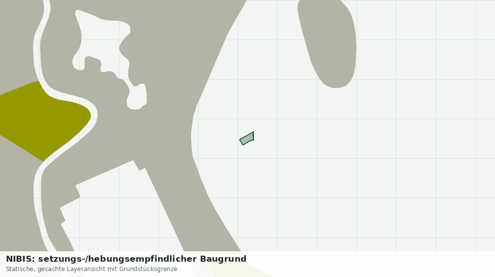 Statische Kartenansicht: NIBIS: setzungs-/hebungsempfindlicher Baugrund
