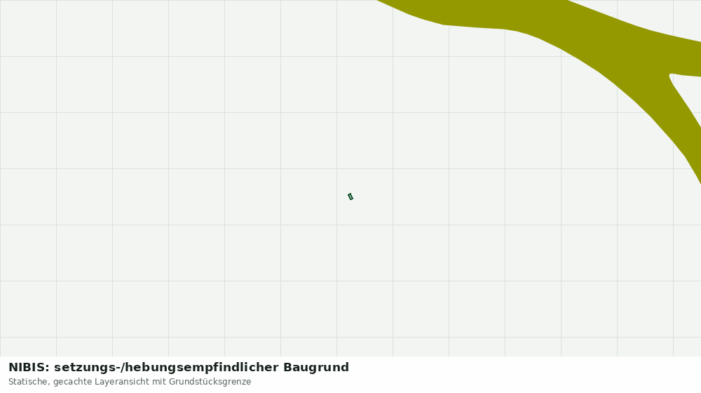 Statische Kartenansicht: NIBIS: setzungs-/hebungsempfindlicher Baugrund