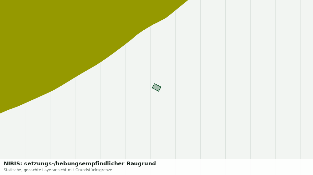 Statische Kartenansicht: NIBIS: setzungs-/hebungsempfindlicher Baugrund