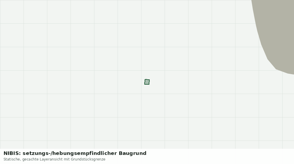 Statische Kartenansicht: NIBIS: setzungs-/hebungsempfindlicher Baugrund