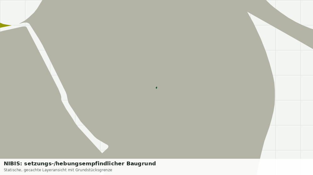 Statische Kartenansicht: NIBIS: setzungs-/hebungsempfindlicher Baugrund