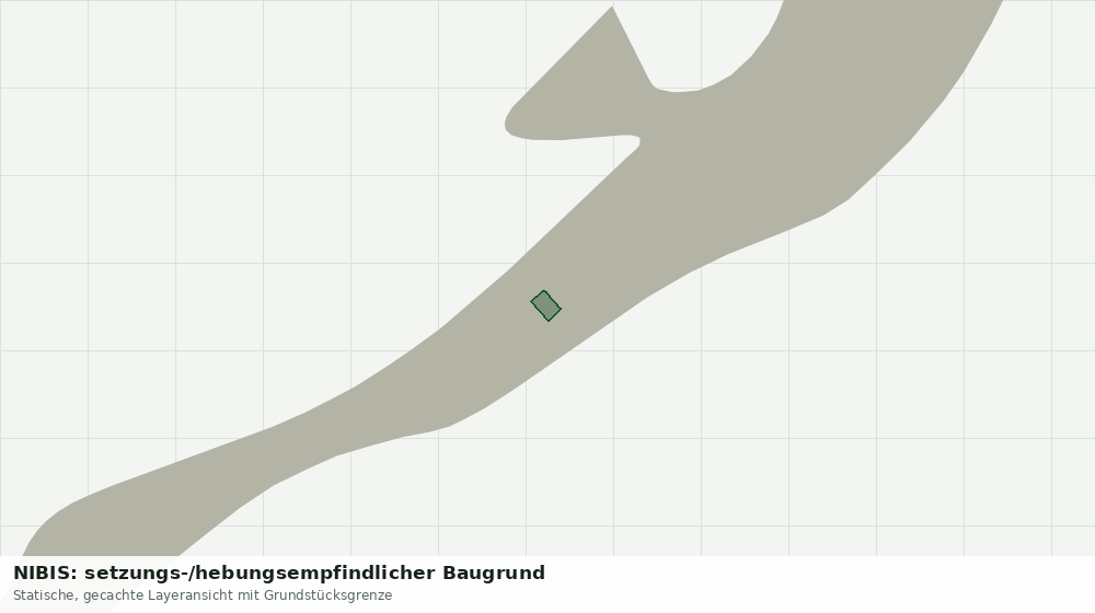 Statische Kartenansicht: NIBIS: setzungs-/hebungsempfindlicher Baugrund