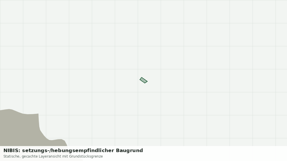 Statische Kartenansicht: NIBIS: setzungs-/hebungsempfindlicher Baugrund