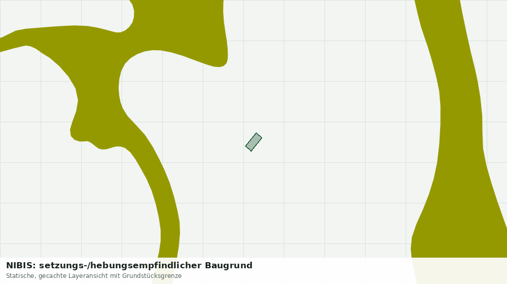 Statische Kartenansicht: NIBIS: setzungs-/hebungsempfindlicher Baugrund