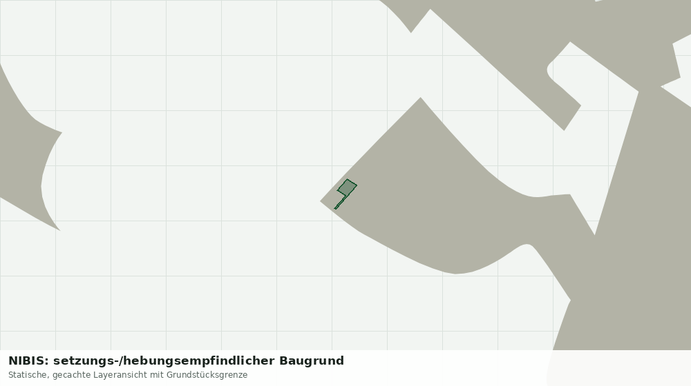 Statische Kartenansicht: NIBIS: setzungs-/hebungsempfindlicher Baugrund