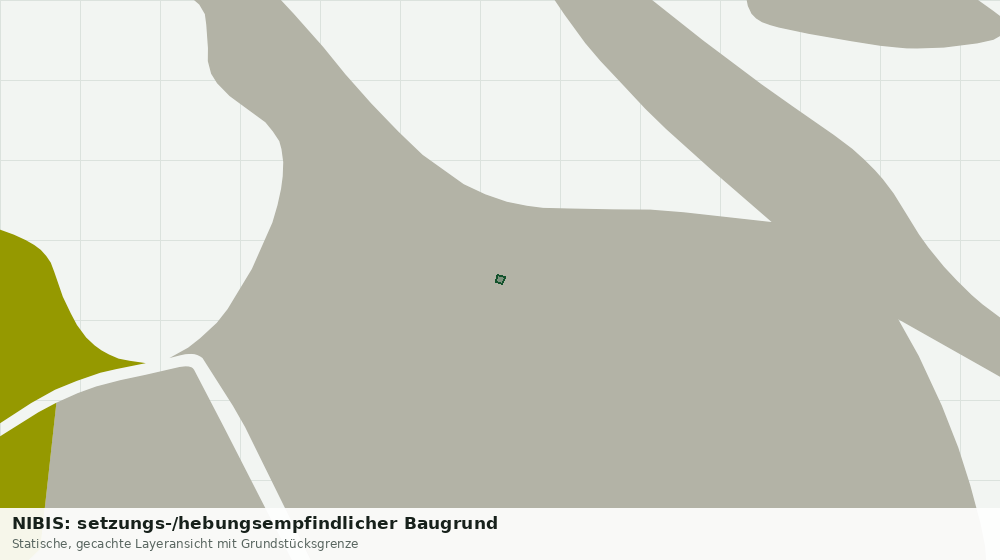 Statische Kartenansicht: NIBIS: setzungs-/hebungsempfindlicher Baugrund