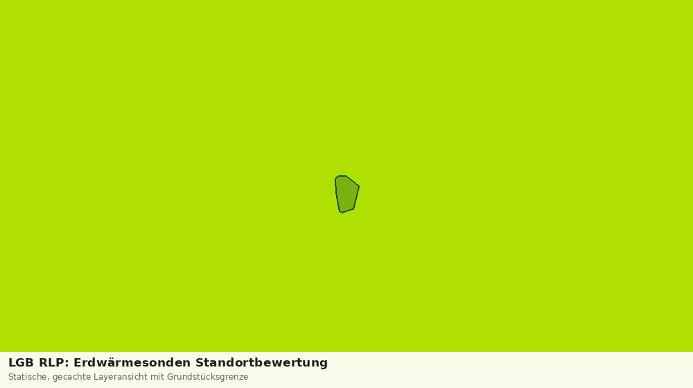 Statische Kartenansicht: LGB RLP: Erdwärmesonden Standortbewertung