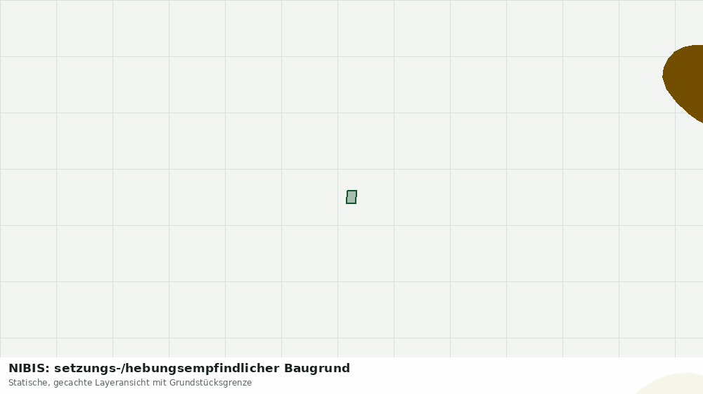 Statische Kartenansicht: NIBIS: setzungs-/hebungsempfindlicher Baugrund