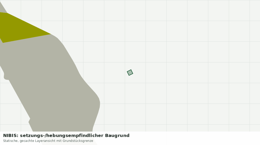 Statische Kartenansicht: NIBIS: setzungs-/hebungsempfindlicher Baugrund