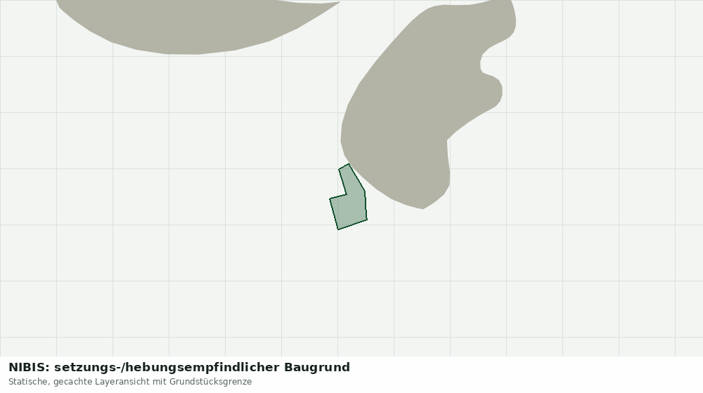 Statische Kartenansicht: NIBIS: setzungs-/hebungsempfindlicher Baugrund