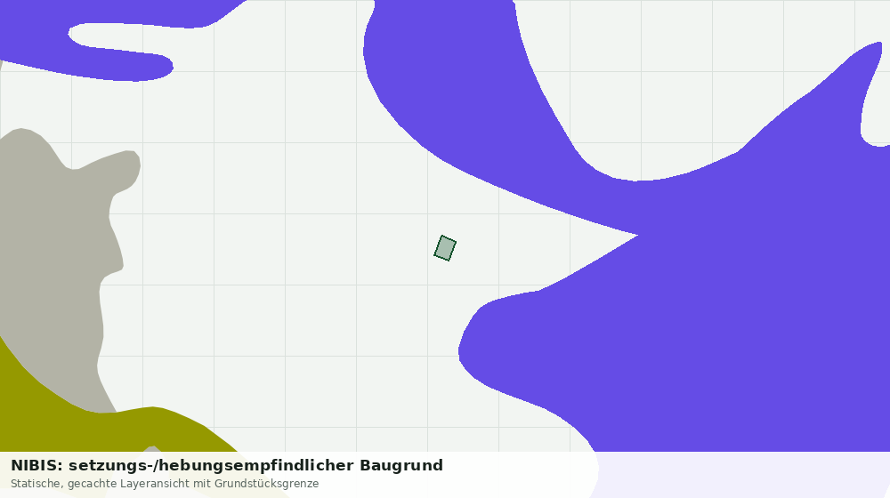 Statische Kartenansicht: NIBIS: setzungs-/hebungsempfindlicher Baugrund