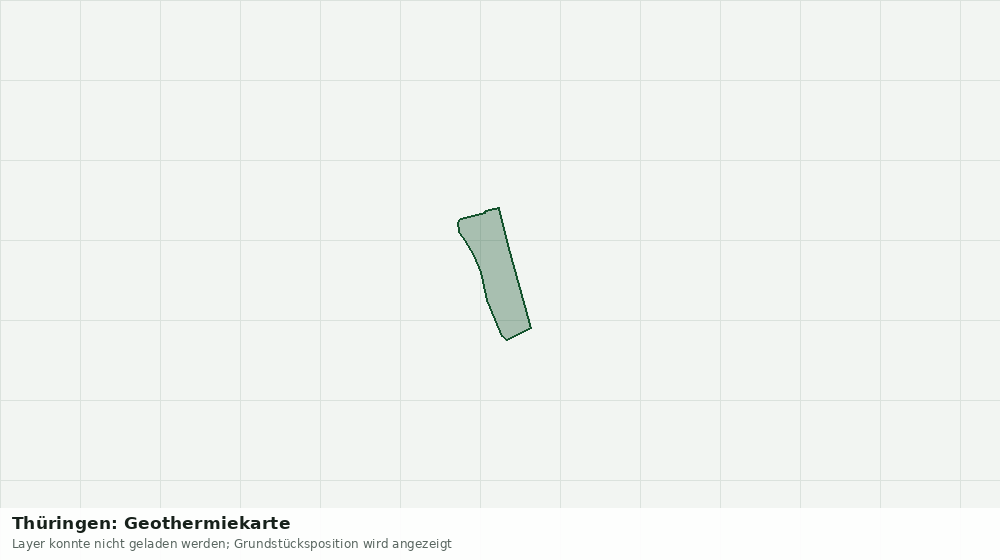 Statische Kartenansicht: Thüringen: Geothermiekarte