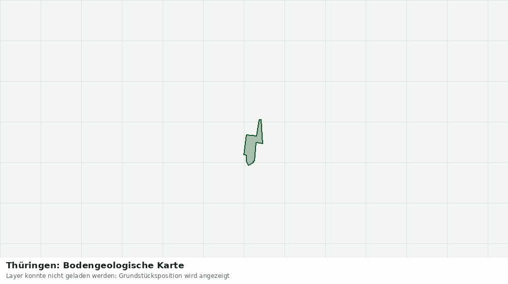 Statische Kartenansicht: Thüringen: Bodengeologische Karte