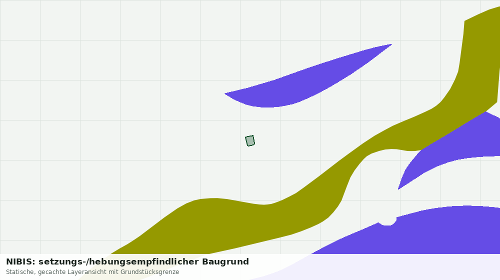 Statische Kartenansicht: NIBIS: setzungs-/hebungsempfindlicher Baugrund