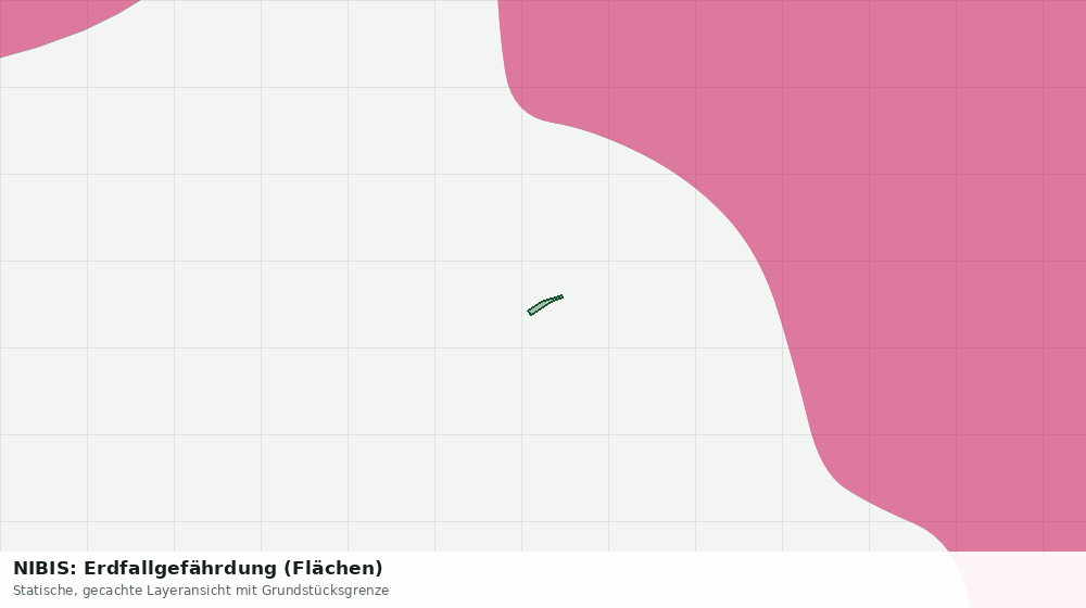 Statische Kartenansicht: NIBIS: Erdfallgefährdung (Flächen)