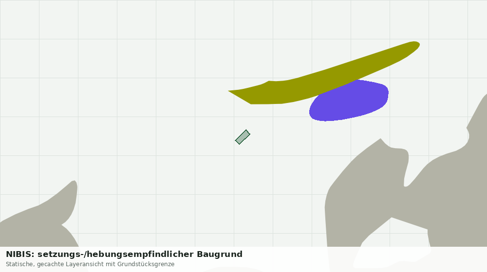 Statische Kartenansicht: NIBIS: setzungs-/hebungsempfindlicher Baugrund