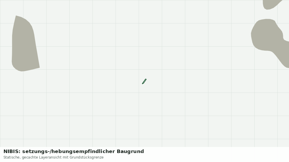 Statische Kartenansicht: NIBIS: setzungs-/hebungsempfindlicher Baugrund