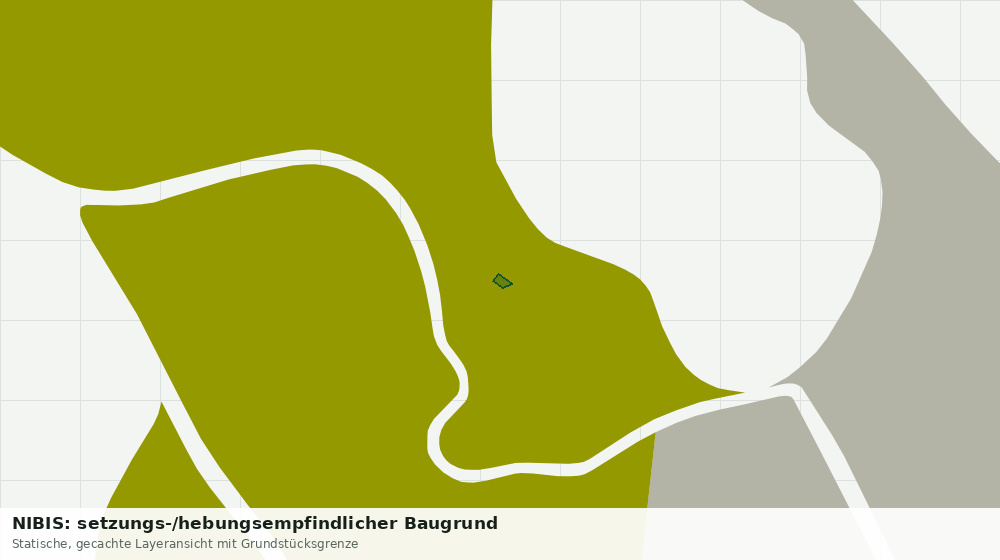 Statische Kartenansicht: NIBIS: setzungs-/hebungsempfindlicher Baugrund