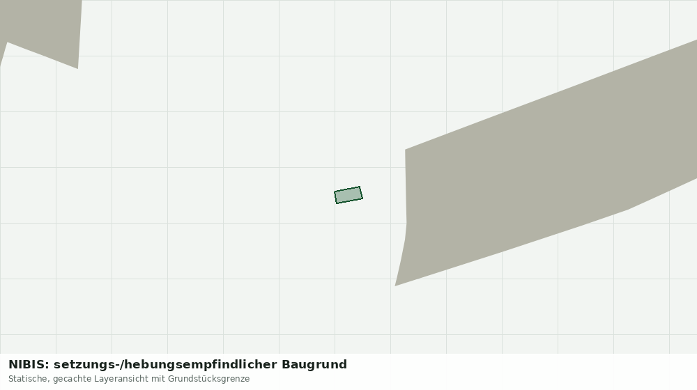 Statische Kartenansicht: NIBIS: setzungs-/hebungsempfindlicher Baugrund