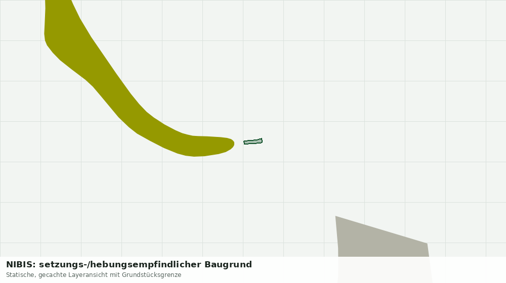 Statische Kartenansicht: NIBIS: setzungs-/hebungsempfindlicher Baugrund