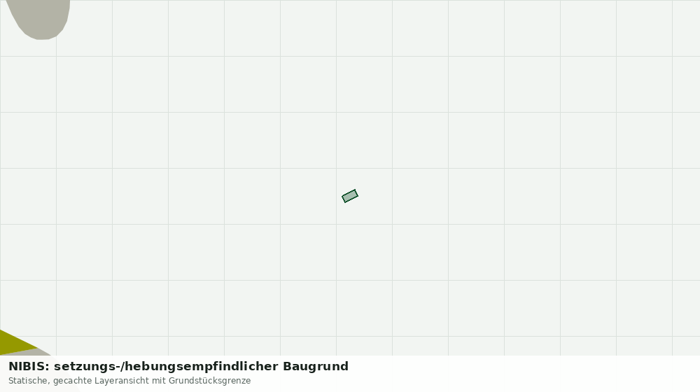 Statische Kartenansicht: NIBIS: setzungs-/hebungsempfindlicher Baugrund
