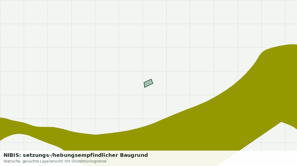 Statische Kartenansicht: NIBIS: setzungs-/hebungsempfindlicher Baugrund