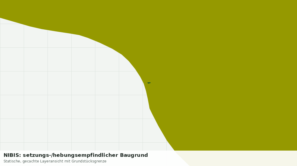 Statische Kartenansicht: NIBIS: setzungs-/hebungsempfindlicher Baugrund
