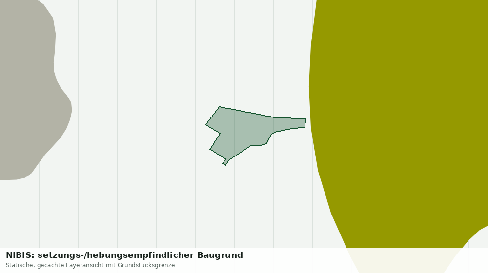 Statische Kartenansicht: NIBIS: setzungs-/hebungsempfindlicher Baugrund