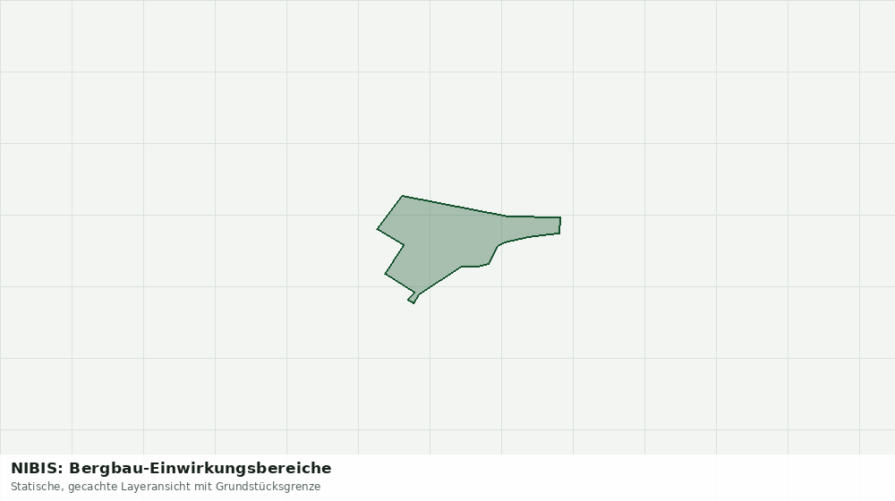 Statische Kartenansicht: NIBIS: Bergbau-Einwirkungsbereiche