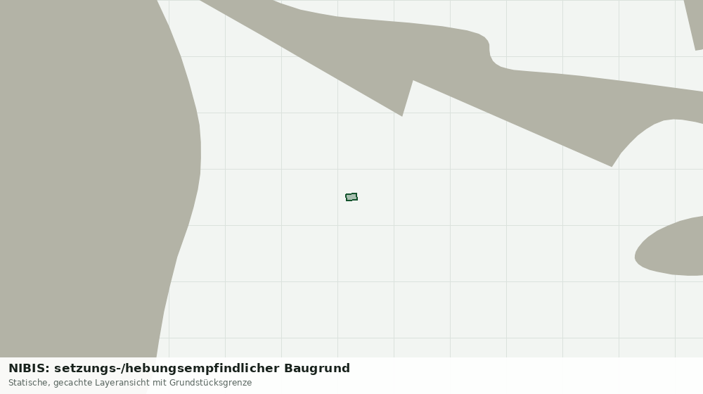 Statische Kartenansicht: NIBIS: setzungs-/hebungsempfindlicher Baugrund