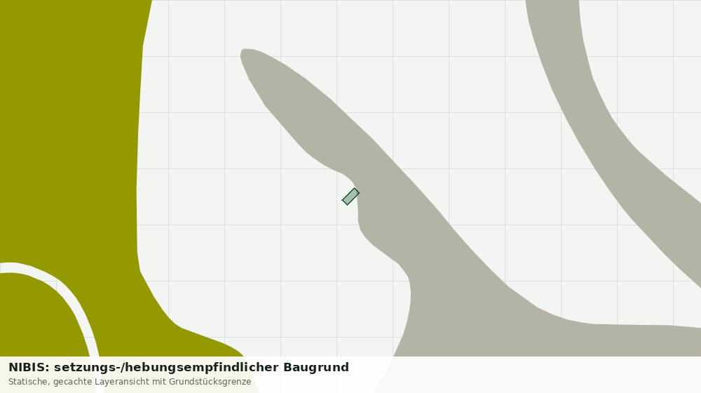 Statische Kartenansicht: NIBIS: setzungs-/hebungsempfindlicher Baugrund