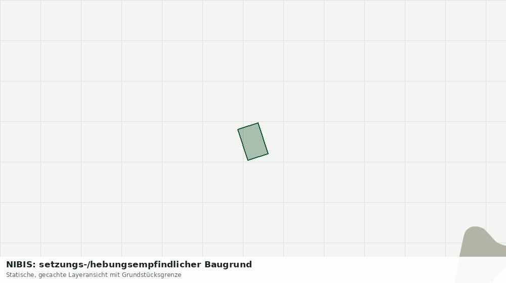 Statische Kartenansicht: NIBIS: setzungs-/hebungsempfindlicher Baugrund