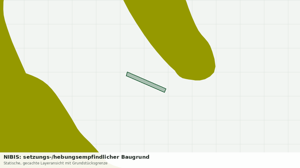 Statische Kartenansicht: NIBIS: setzungs-/hebungsempfindlicher Baugrund