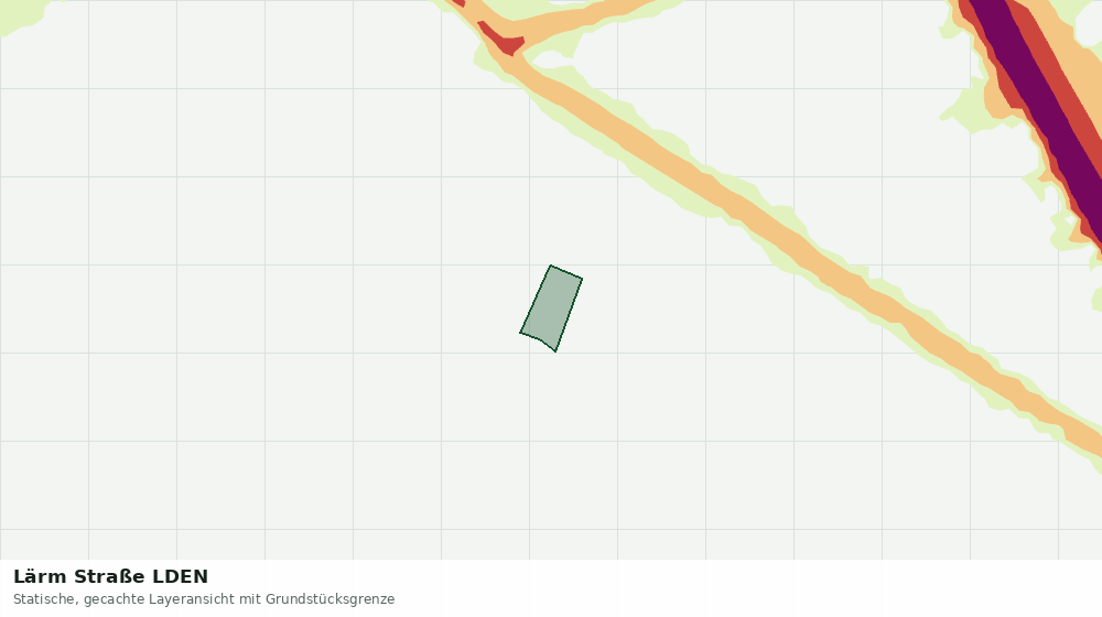 Statische Kartenansicht: Lärm Straße LDEN
