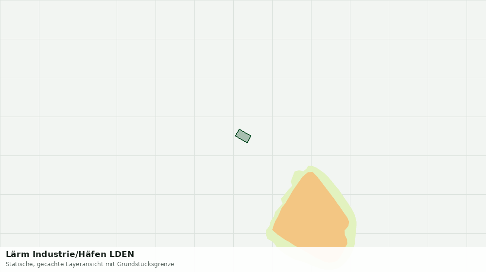 Statische Kartenansicht: Lärm Industrie/Häfen LDEN