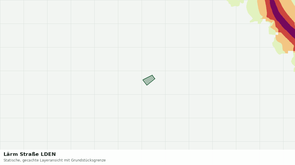 Statische Kartenansicht: Lärm Straße LDEN