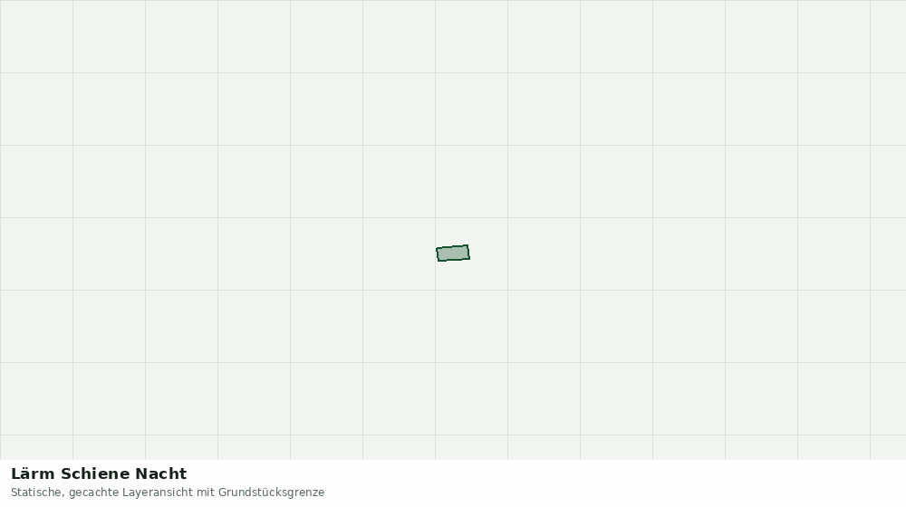 Statische Kartenansicht: Lärm Schiene Nacht
