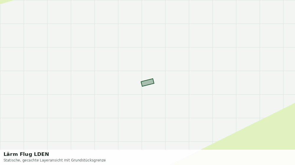 Statische Kartenansicht: Lärm Flug LDEN
