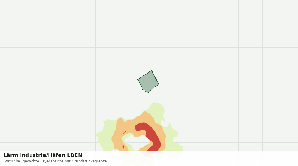 Statische Kartenansicht: Lärm Industrie/Häfen LDEN
