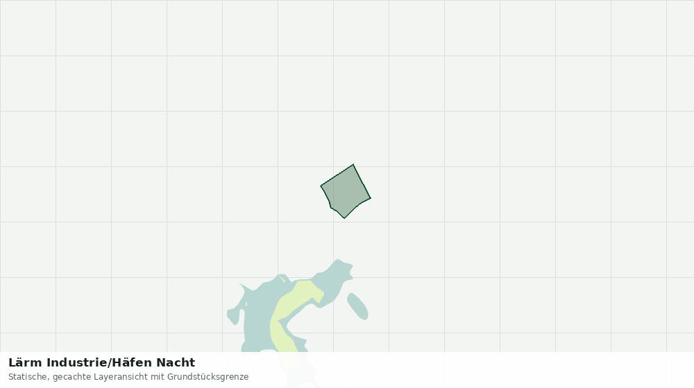 Statische Kartenansicht: Lärm Industrie/Häfen Nacht