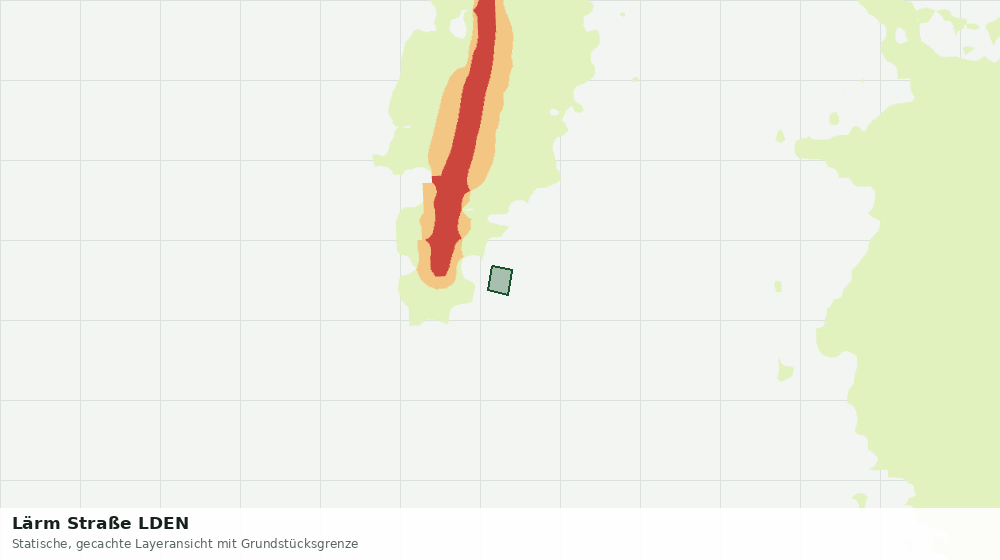Statische Kartenansicht: Lärm Straße LDEN