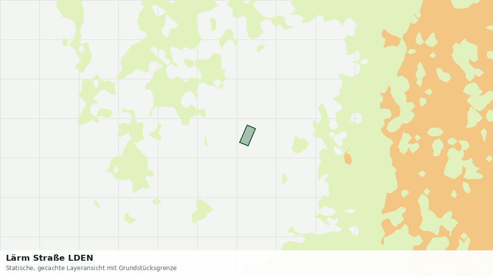 Statische Kartenansicht: Lärm Straße LDEN