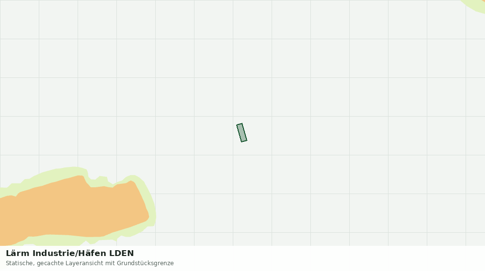 Statische Kartenansicht: Lärm Industrie/Häfen LDEN