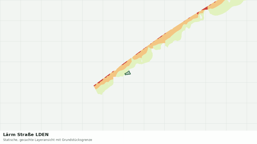 Statische Kartenansicht: Lärm Straße LDEN