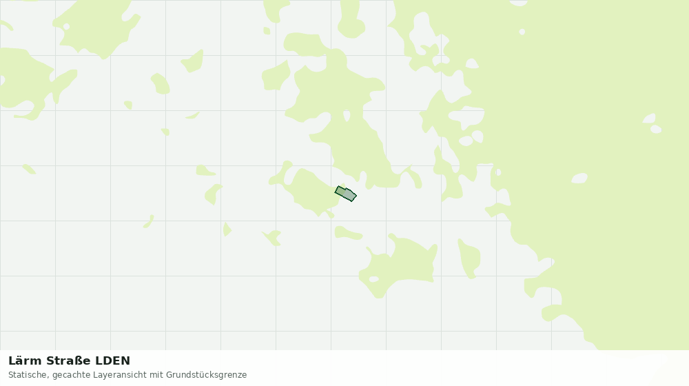 Statische Kartenansicht: Lärm Straße LDEN