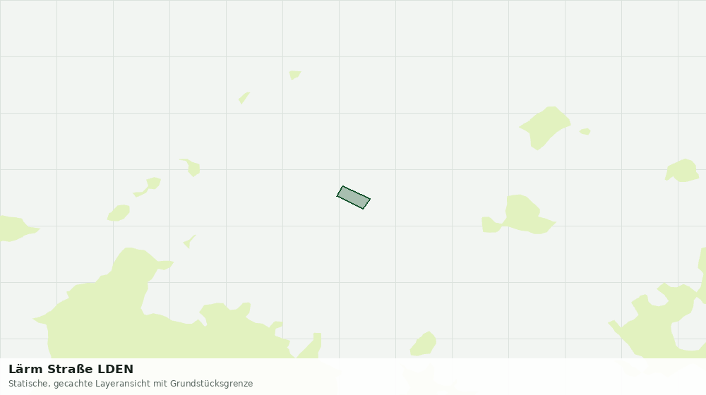 Statische Kartenansicht: Lärm Straße LDEN