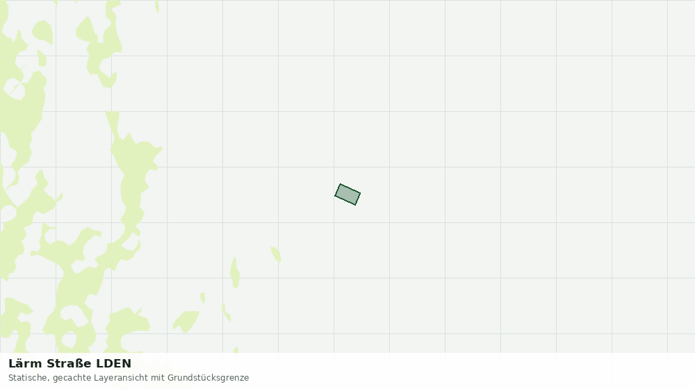 Statische Kartenansicht: Lärm Straße LDEN