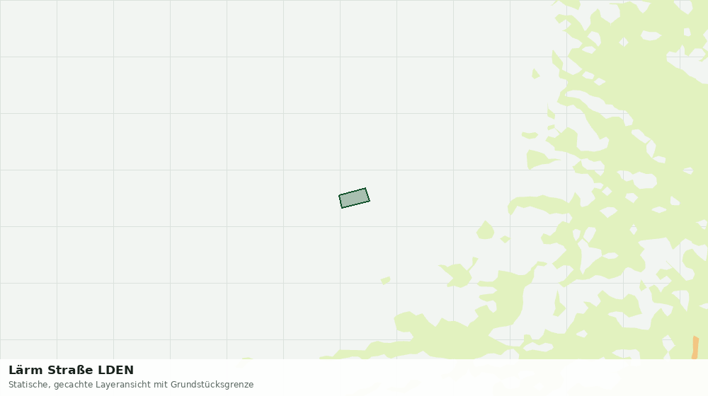 Statische Kartenansicht: Lärm Straße LDEN